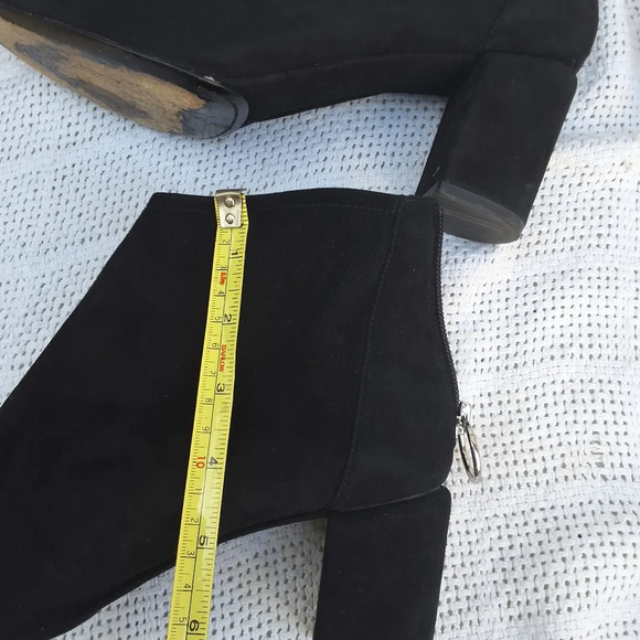 Via Spiga Mod suede Ankle boots 10 - Picture 5 of 15